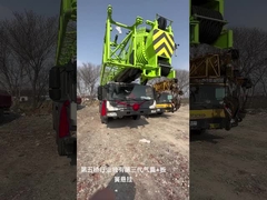 ZOOMLION Used Boom Trucks ZTC1100V7531 Potente con una capacità di 110 tonnellate