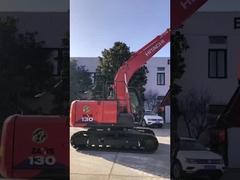 HITACHI ZX130 mini escavatore usato 0.52m3 Capacità 13100Kg per il trasporto