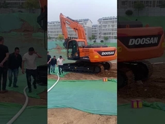 Usato Doosan DX215 Scavatrice per retroescavatori 20800kg 0,92m3 secco