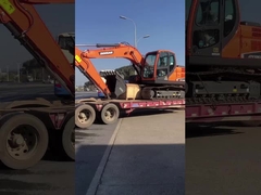 Doosan DX130 Used Crawler Excavator 0.53m3 13010kg Con sistema idraulico